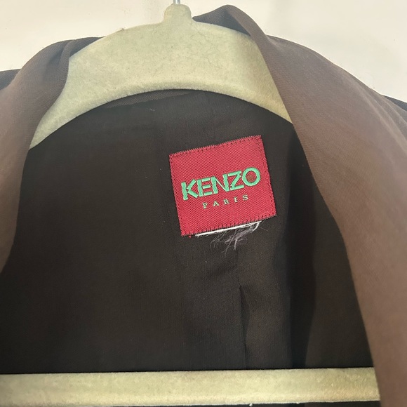 Kenzo Women's Dark Brown Blazer - Picture 5 of 7